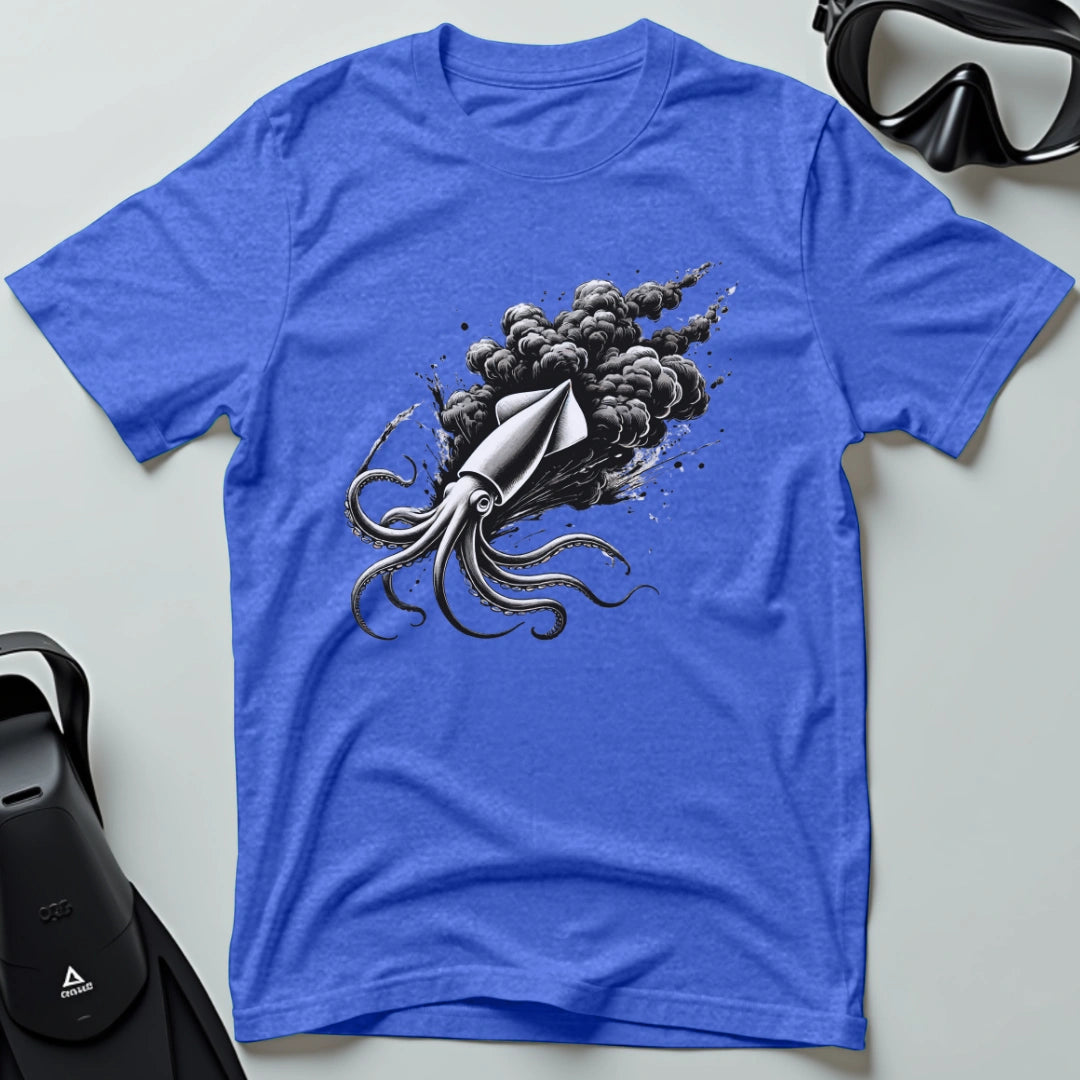 Squid Squirting Ink T-shirt