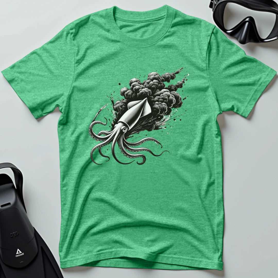 Squid Squirting Ink T-shirt