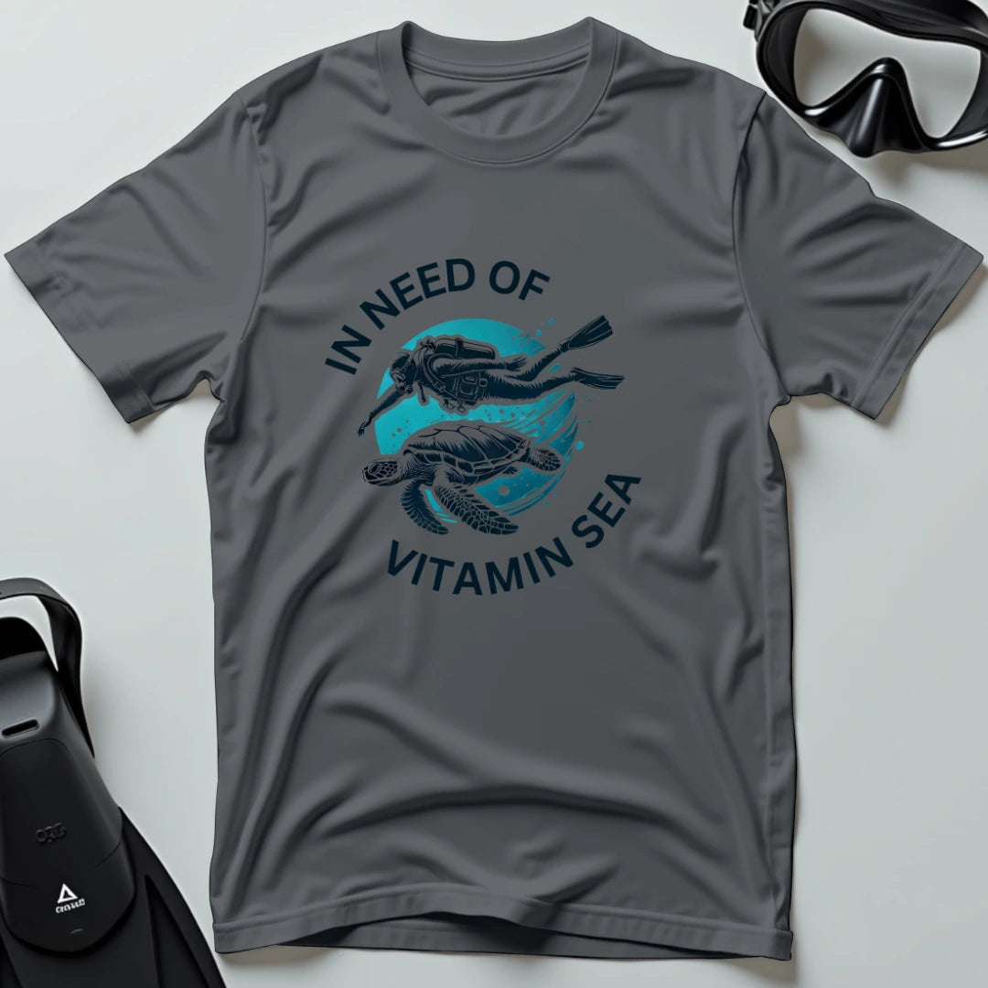 In Need of Vitamin Sea - Diver T-shirt