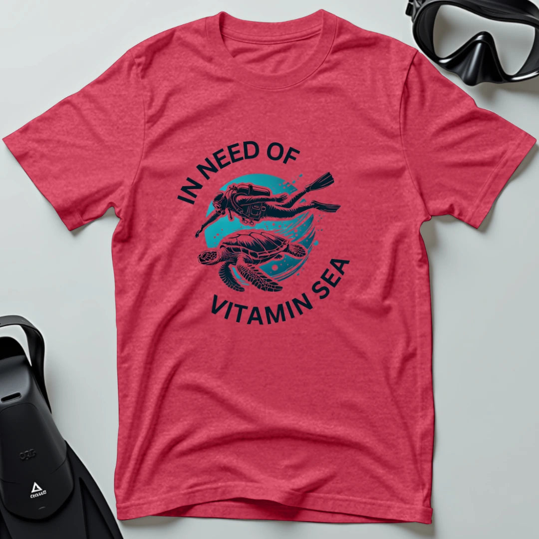 In Need of Vitamin Sea - Diver T-shirt