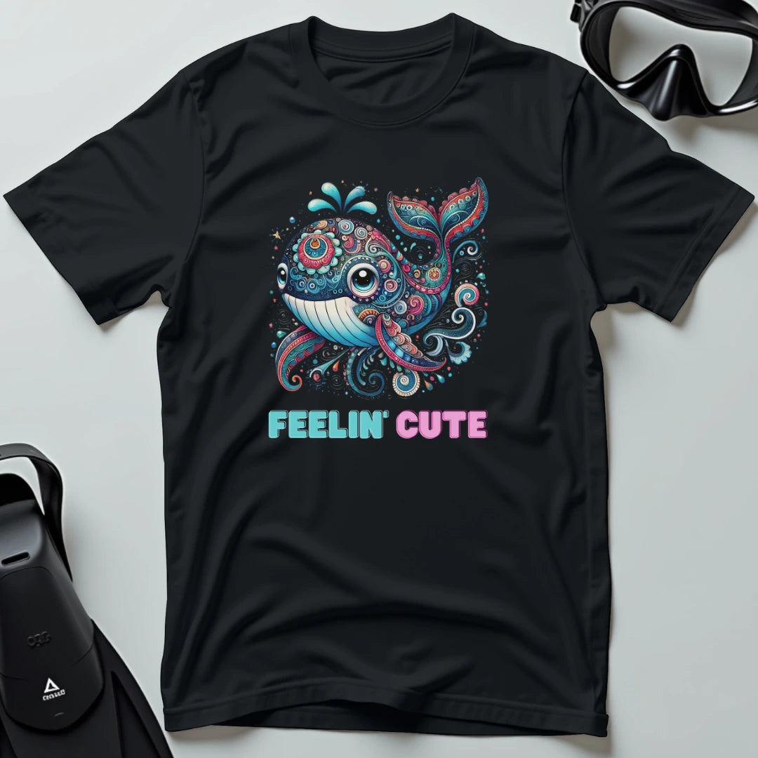 Feelin' Cute Whale T-shirt