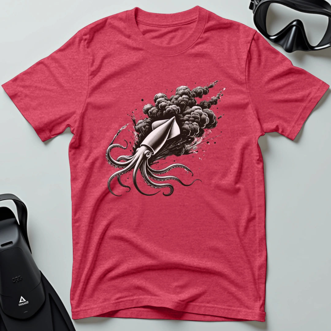 Squid Squirting Ink T-shirt