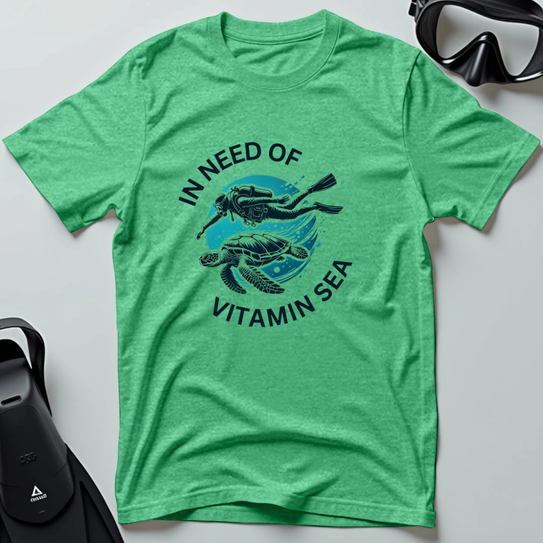 In Need of Vitamin Sea - Diver T-shirt