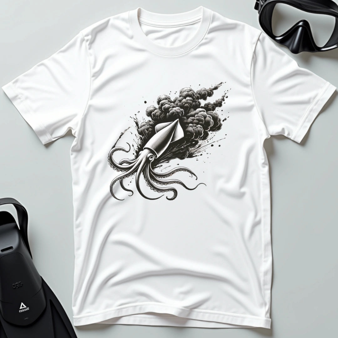 Squid Squirting Ink T-shirt
