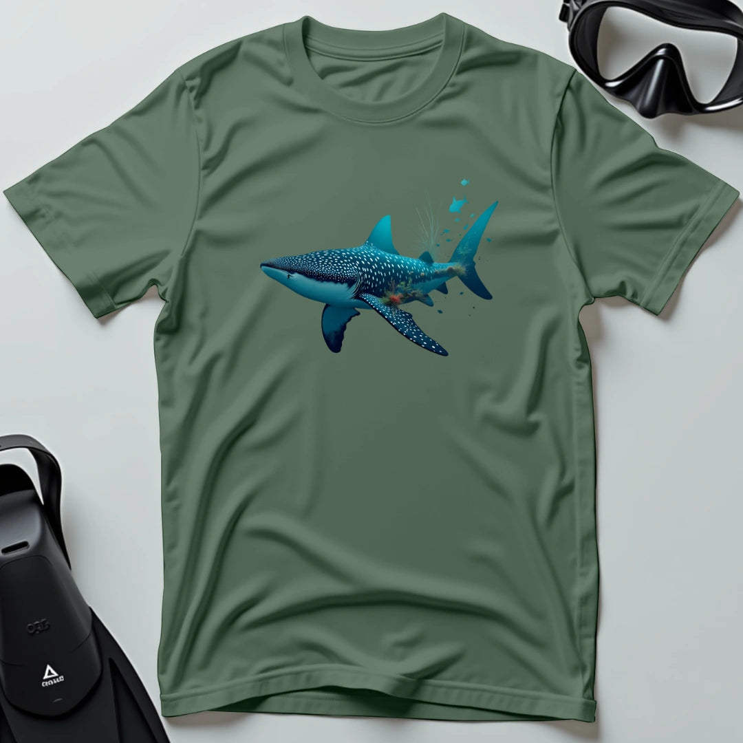 Whale Shark Silhouette T-shirt