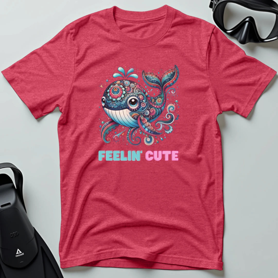 Feelin' Cute Whale T-shirt