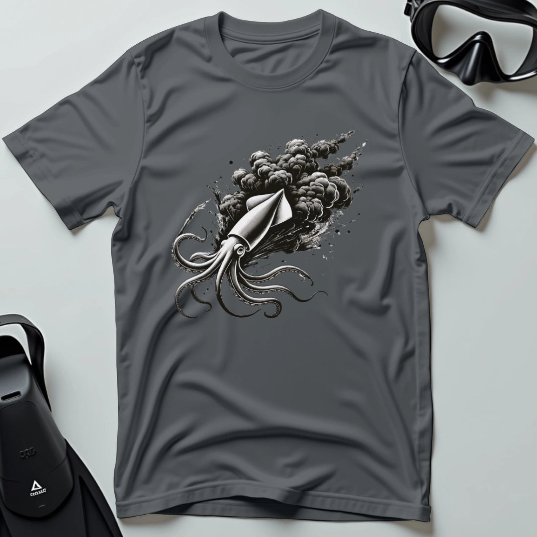 Squid Squirting Ink T-shirt