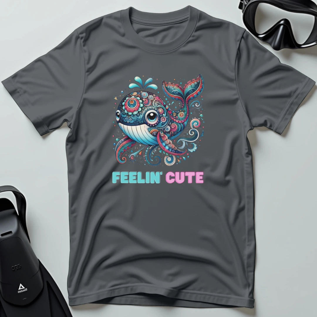 Feelin' Cute Whale T-shirt