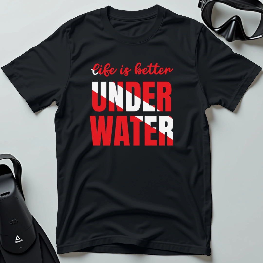 Better Underwater 2nd Dive T-shirt