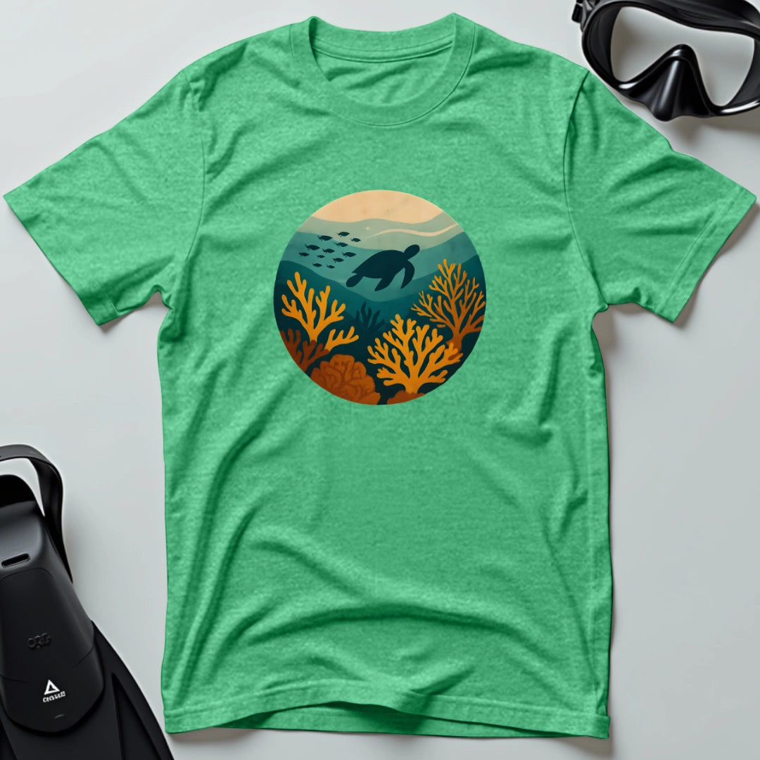 Coral Reef Turtle T-shirt