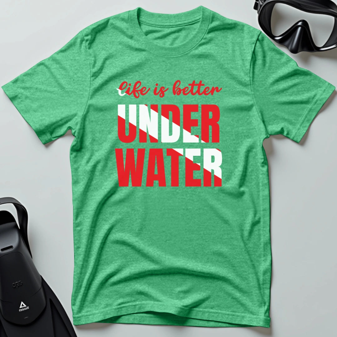 Better Underwater 2nd Dive T-shirt