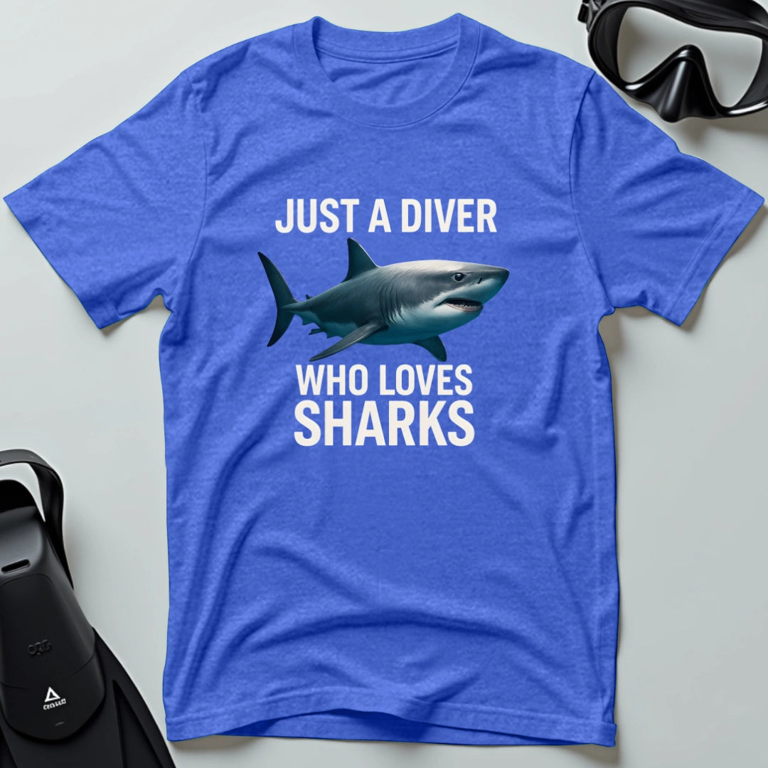 Who Loves Sharks T-shirt