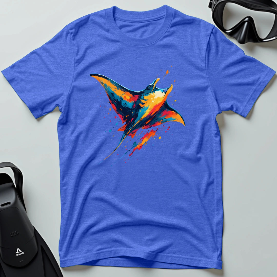 Neon Manta Ray 2nd Dive T-shirt