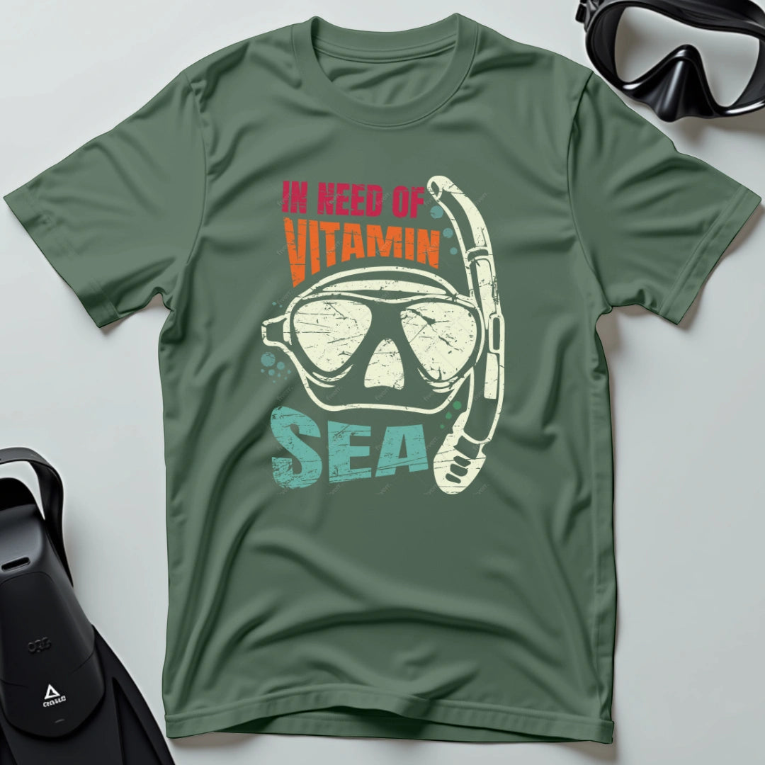 In need of Vitamin Sea - Mask T-shirt