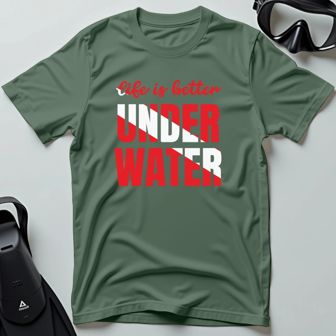 Better Underwater 2nd Dive T-shirt
