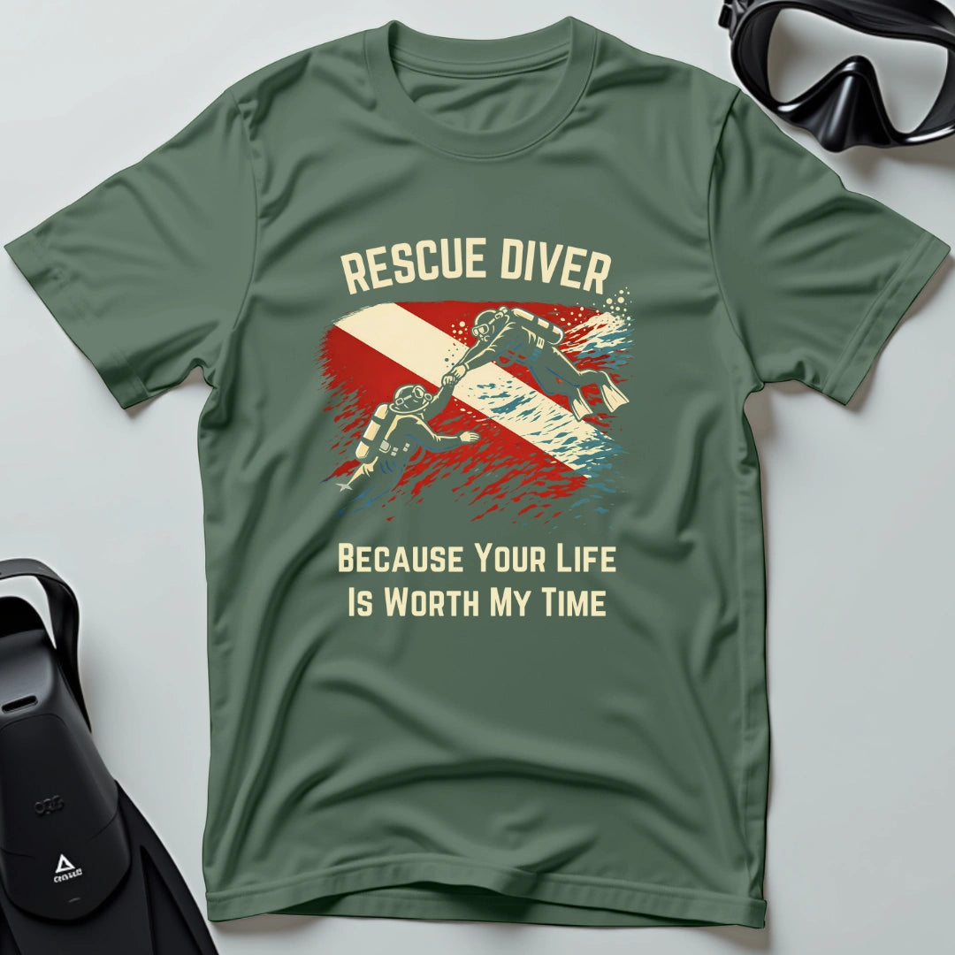 Rescue Diver 1st Dive T-shirt