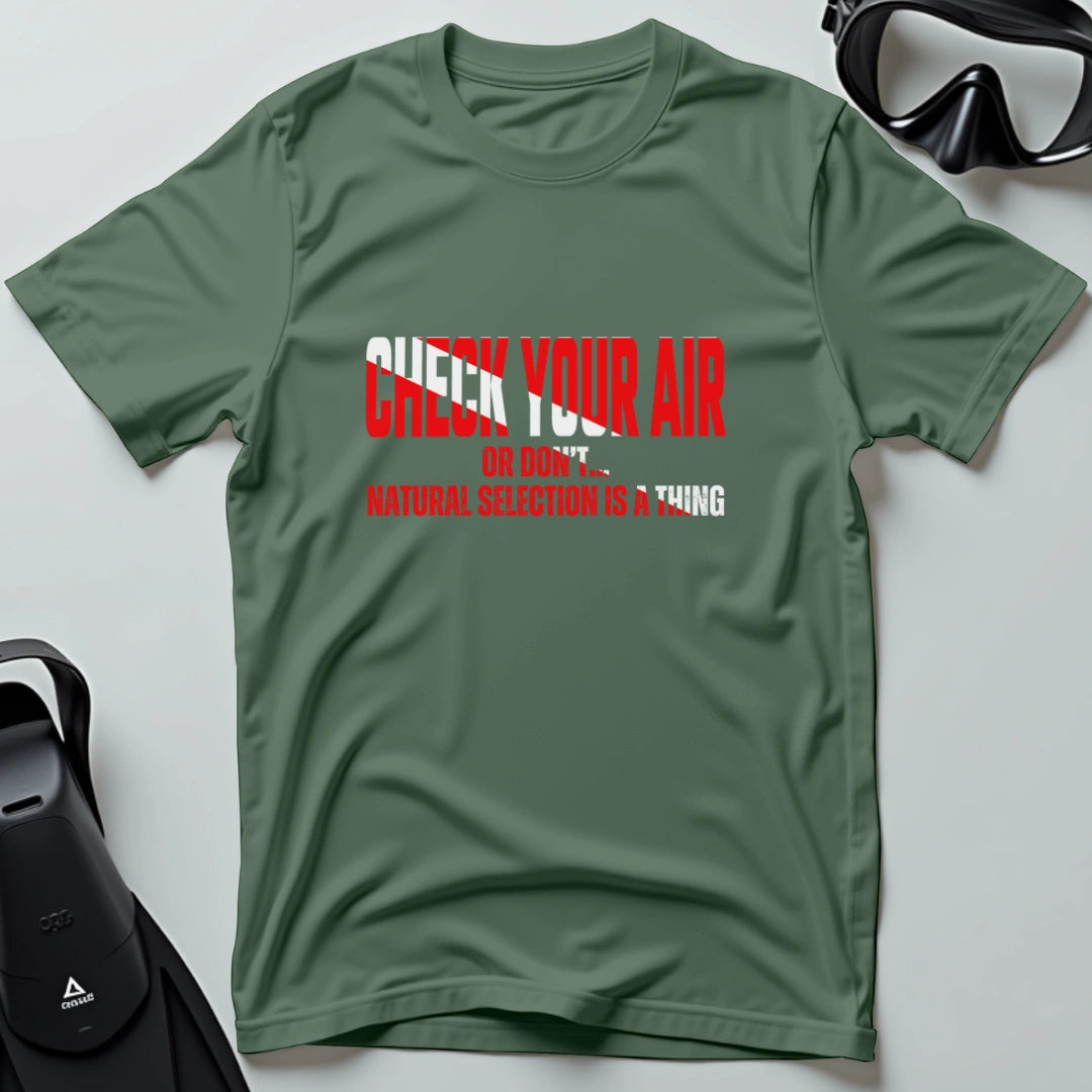Check Your Air 2nd Dive T-shirt