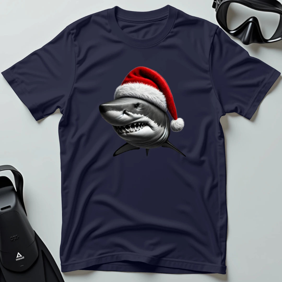 Christmas Shark T-shirt