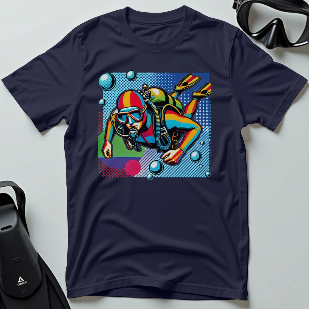 Pop Art Diver T-shirt