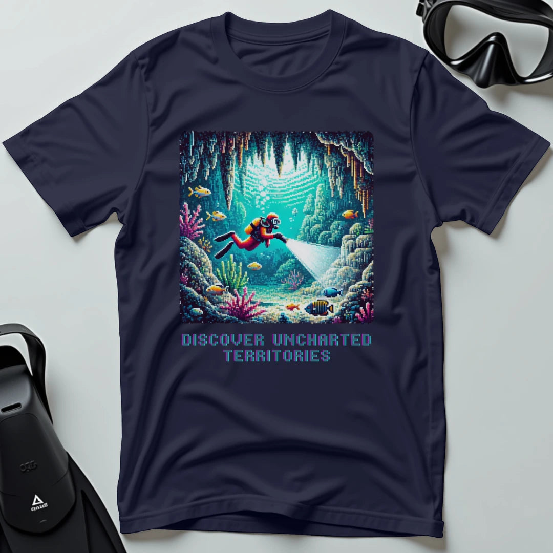 Discover Uncharted Territories Video Game T-shirt