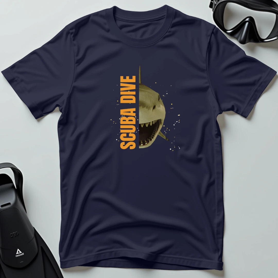 Scuba Dive Shark T-shirt