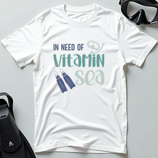 In Need Of Vitamin Sea 2nd Dive T-shirt
