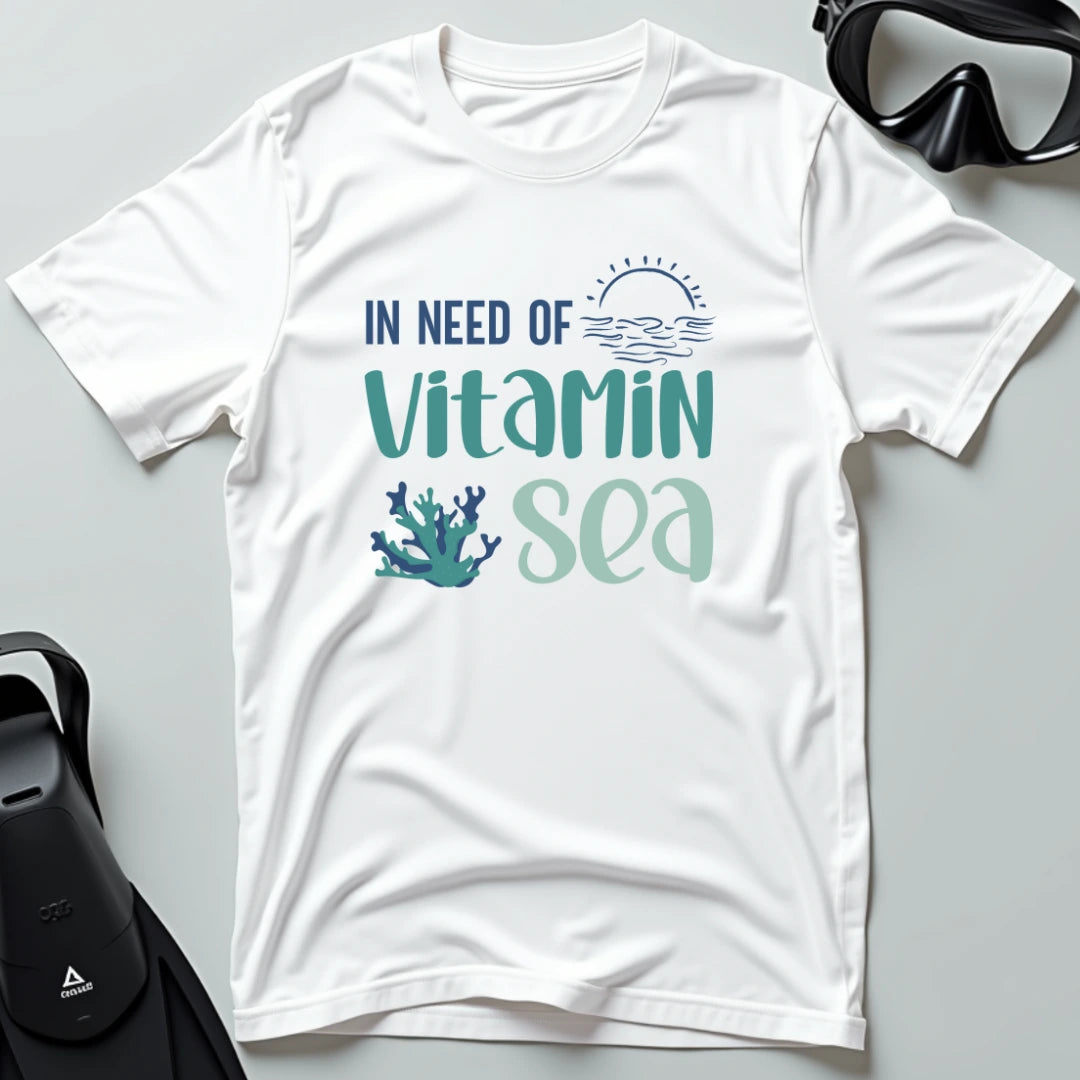 In Need of Vitamin Sea - Coral T-shirt