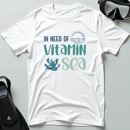 In Need of Vitamin Sea - Coral T-shirt
