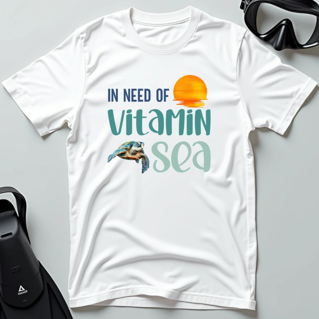 In Need of Vitamin Sea - Turtle T-shirt