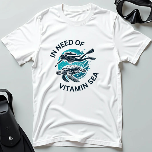 In Need of Vitamin Sea - Diver T-shirt