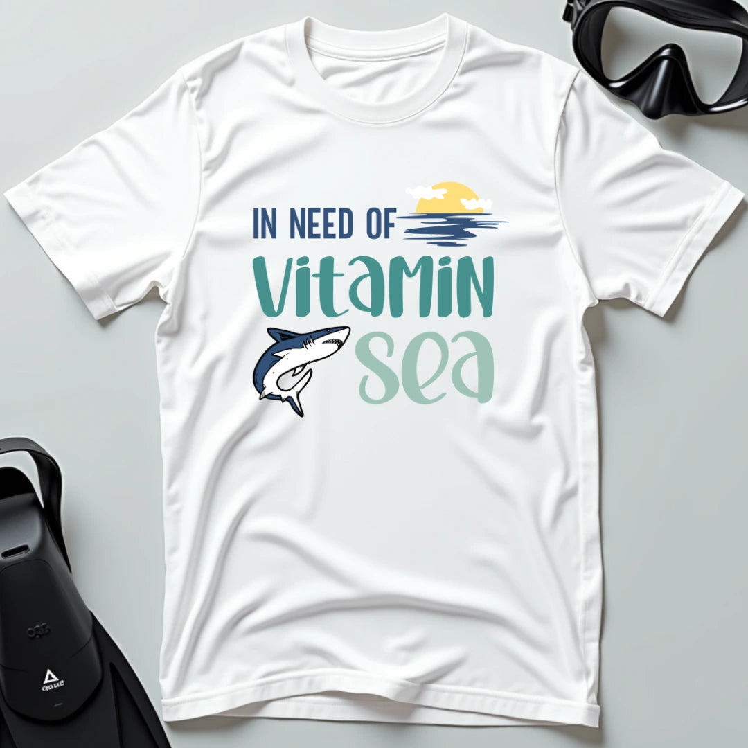 In Need of Vitamin Sea - Shark T-shirt