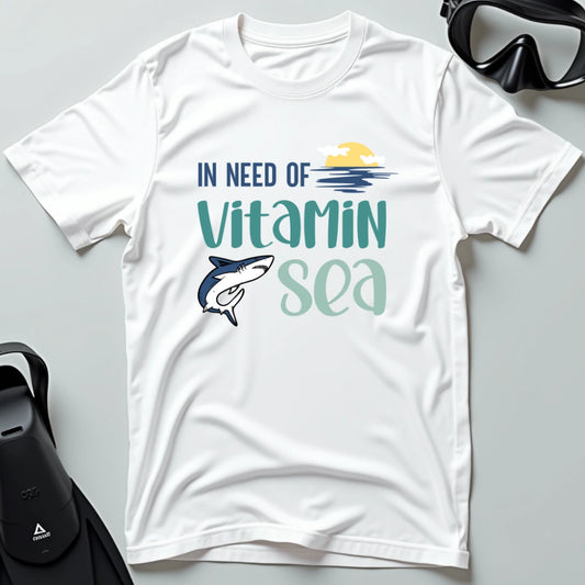 In Need of Vitamin Sea - Shark T-shirt
