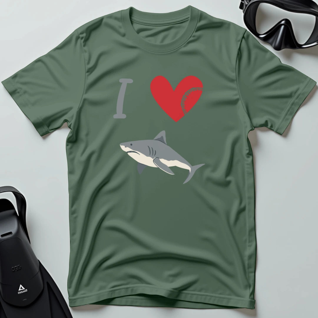 I Love Sharks T-shirt