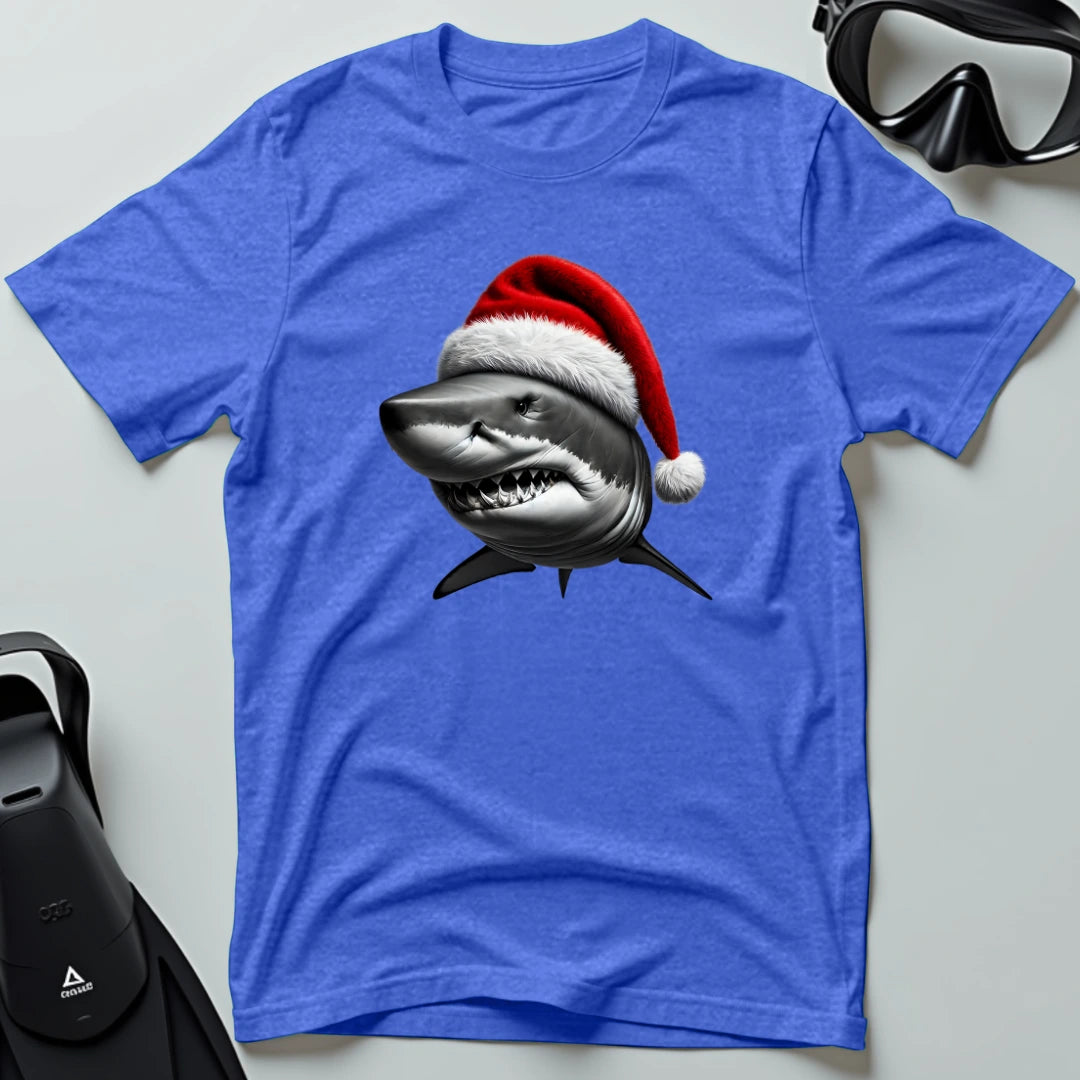 Christmas Shark T-shirt