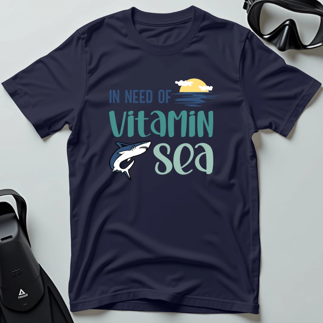 In Need of Vitamin Sea - Shark T-shirt
