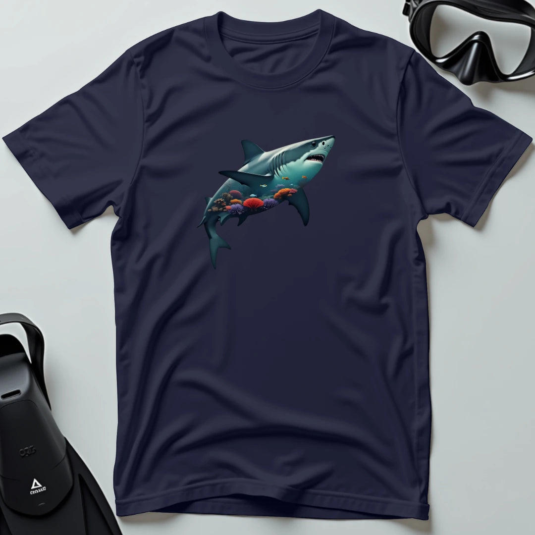 Shark`s Silhouette T-shirt