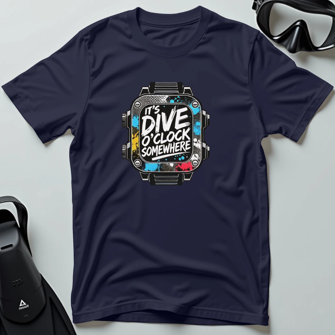 It's Dive o'clock T-shirt