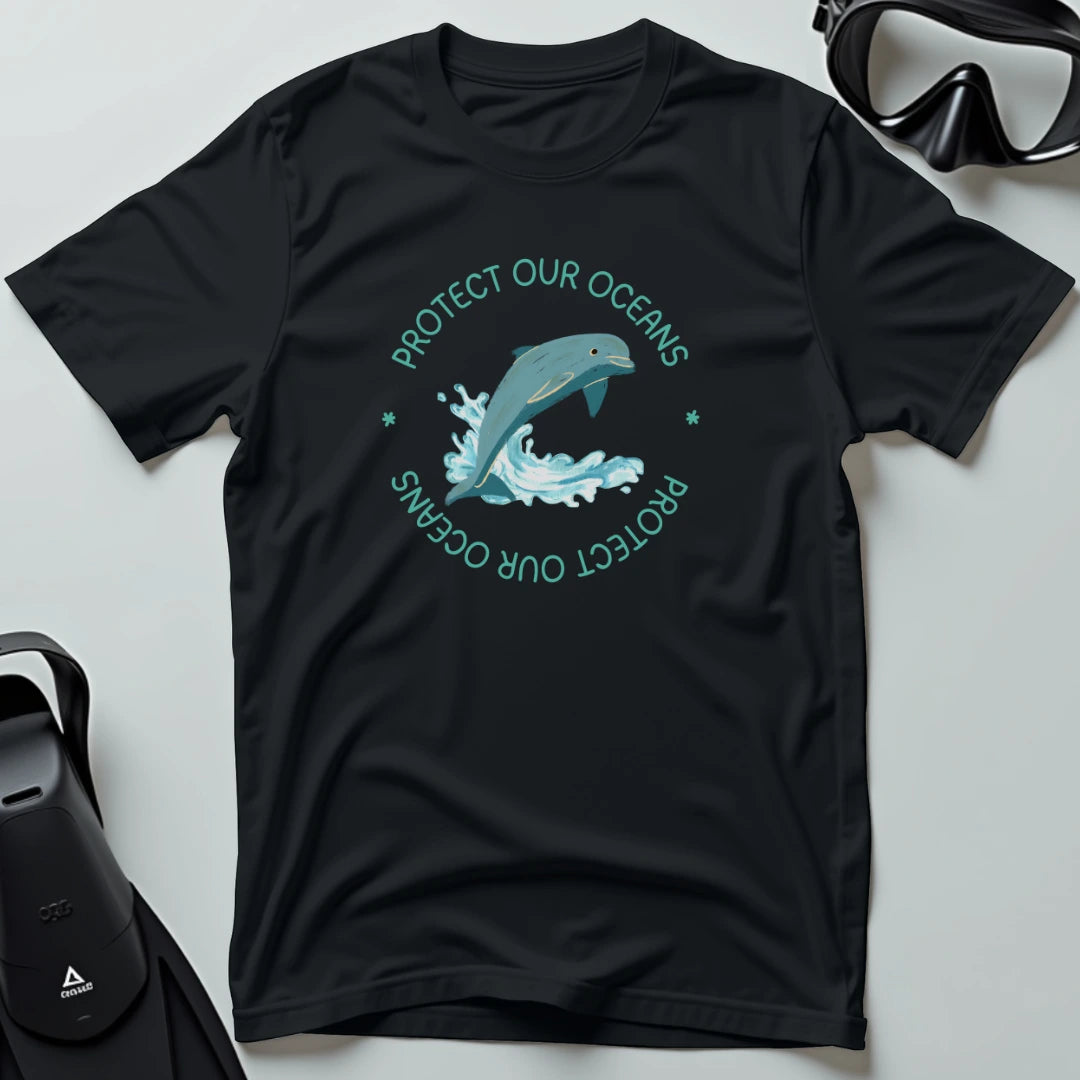 Protect Our Oceans Dolphin T-shirt