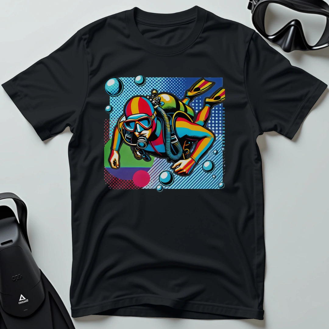 Pop Art Diver T-shirt