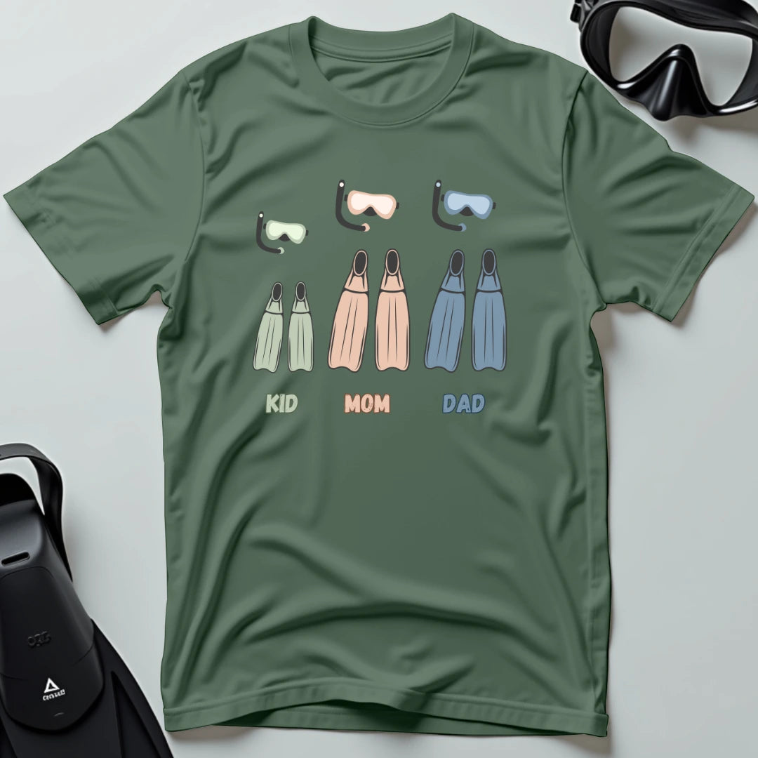 Family Scuba Gear T-shirt