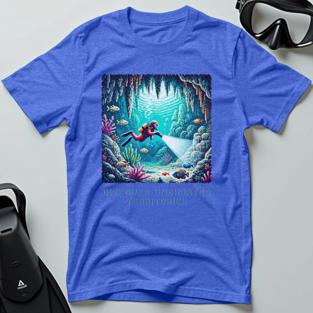 Discover Uncharted Territories Video Game T-shirt
