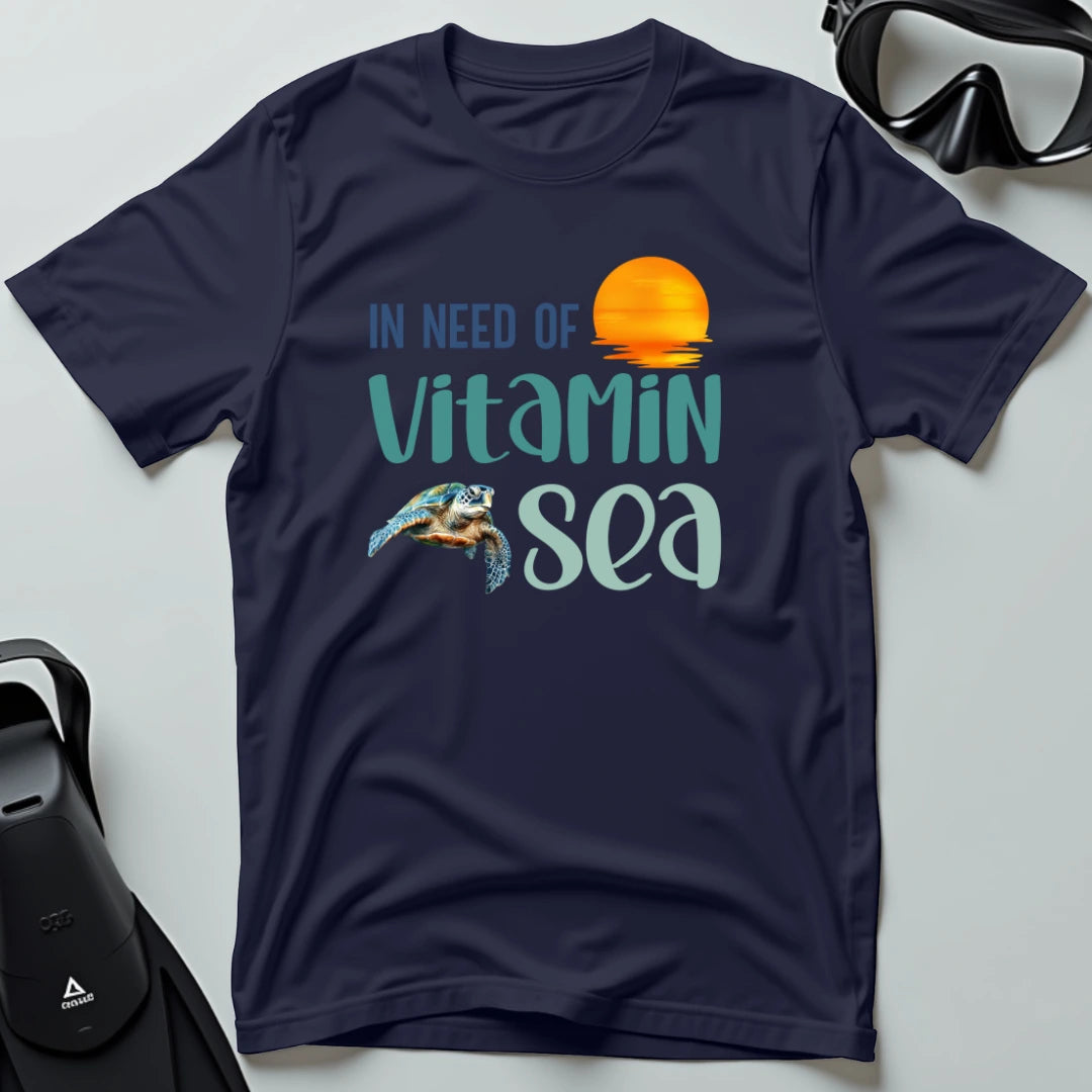 In Need of Vitamin Sea - Turtle T-shirt