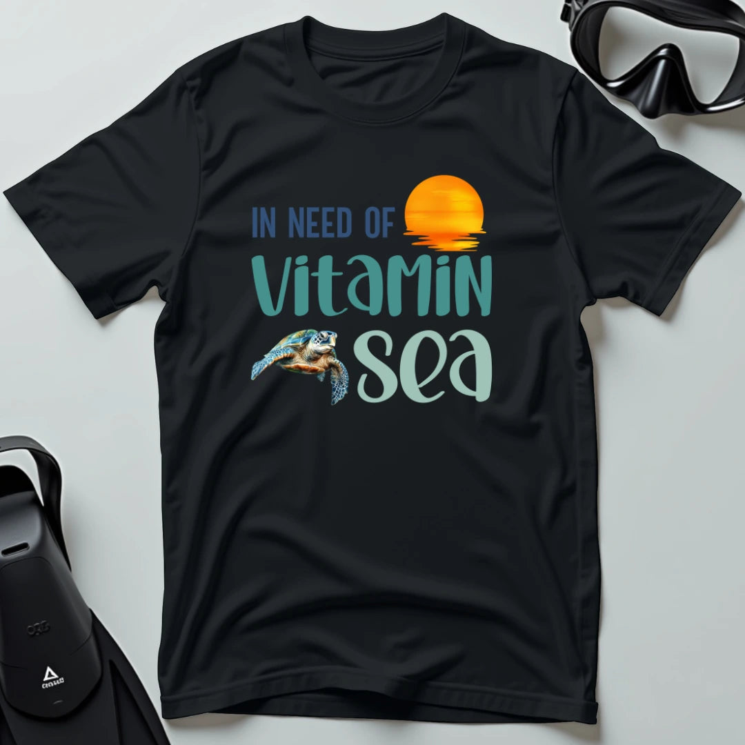 In Need of Vitamin Sea - Turtle T-shirt