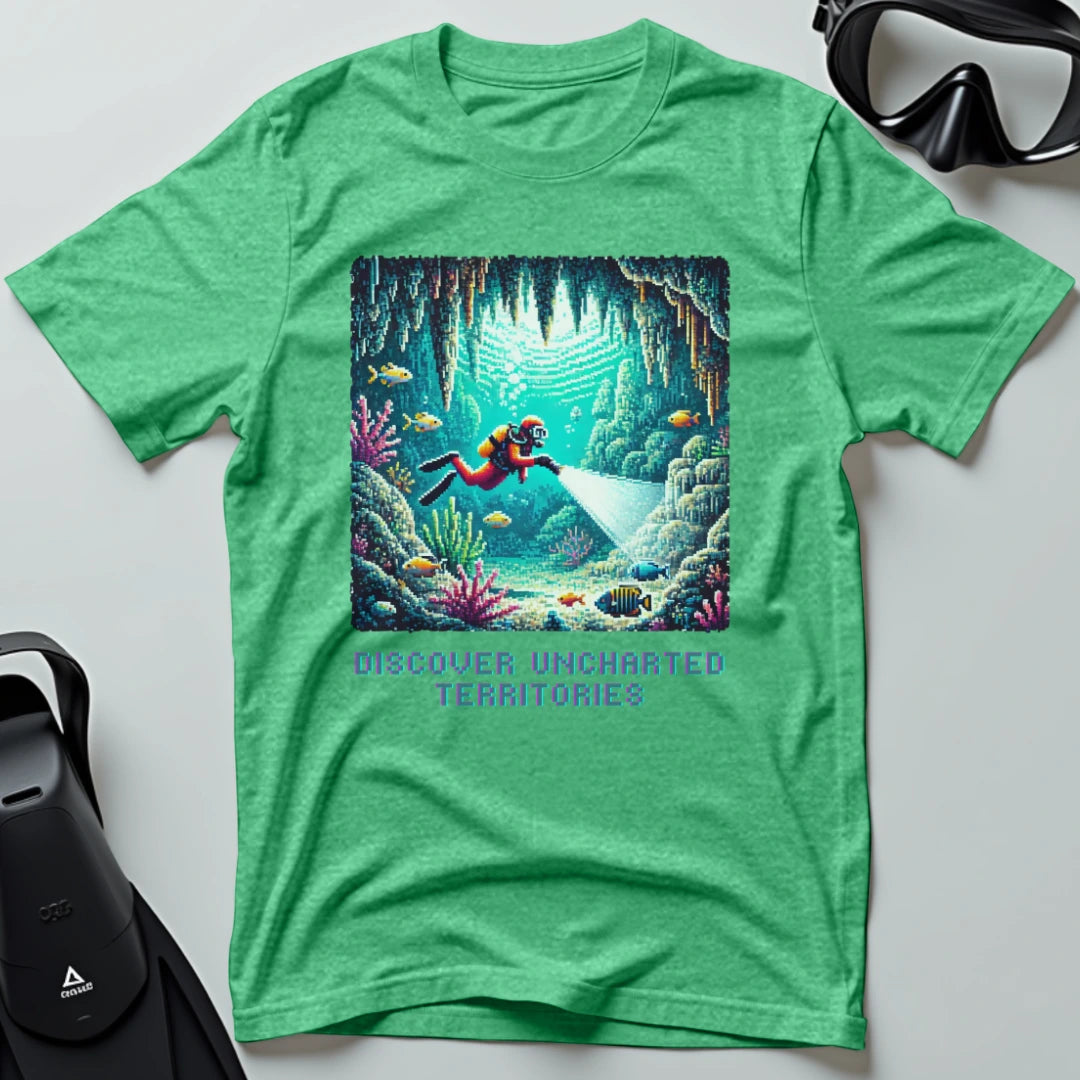 Discover Uncharted Territories Video Game T-shirt