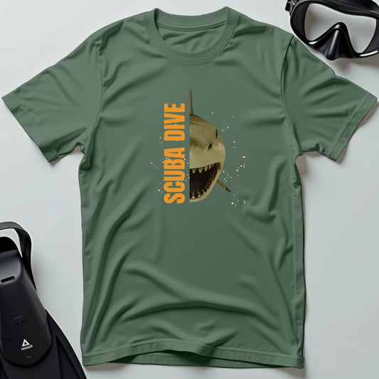 Scuba Dive Shark T-shirt