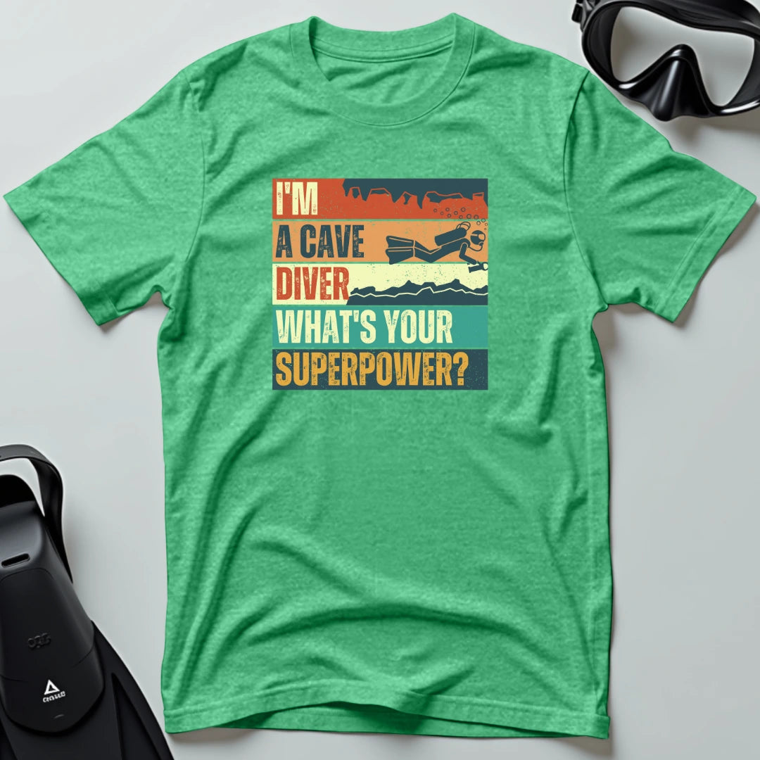 What's Your Superpower Cave T-shirt