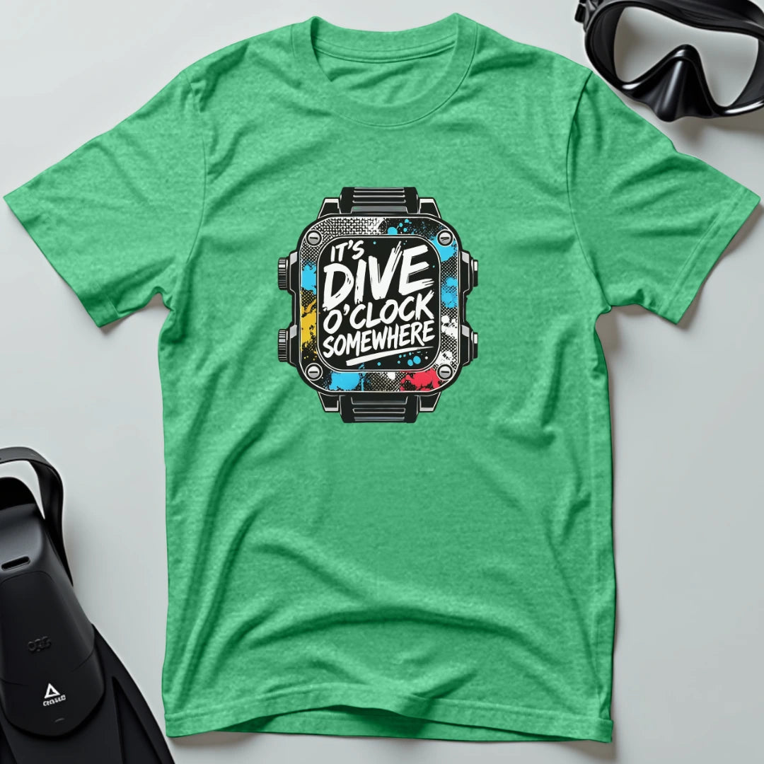 It's Dive o'clock T-shirt