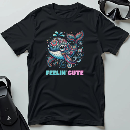 Feelin' Cute Whale T-shirt