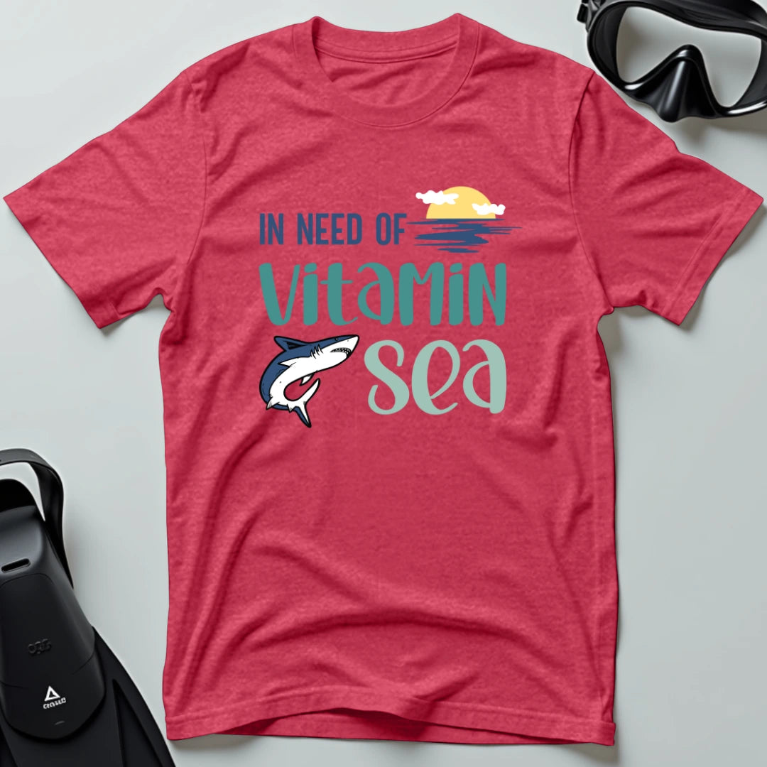 In Need of Vitamin Sea - Shark T-shirt