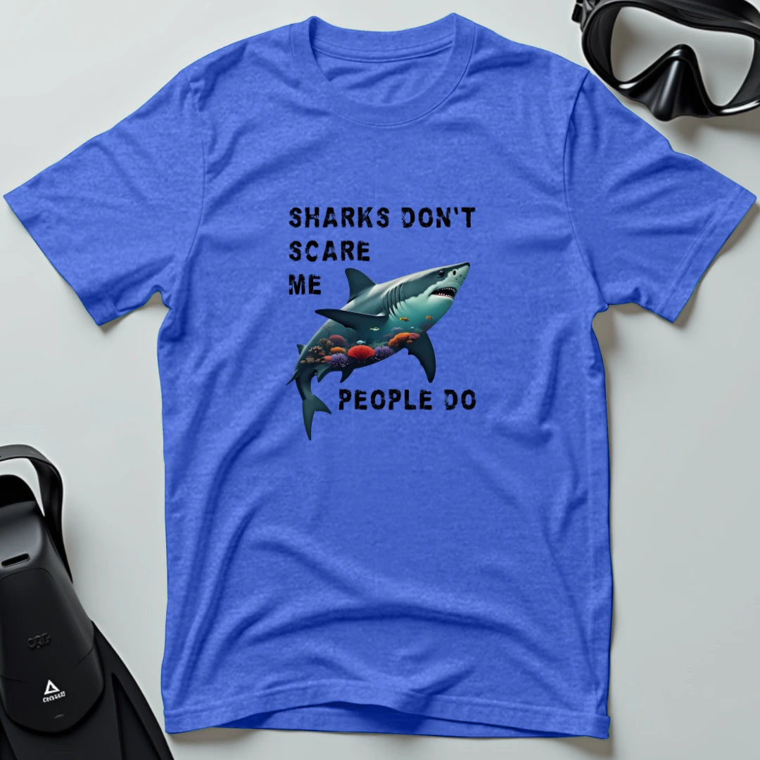 Sharks don't scare me 3rd Dive T-shirt